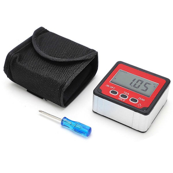 Magnetisk digitalt vaterpas vinkelmåler digitalt inklinometer vinkelfinder måleinstrument