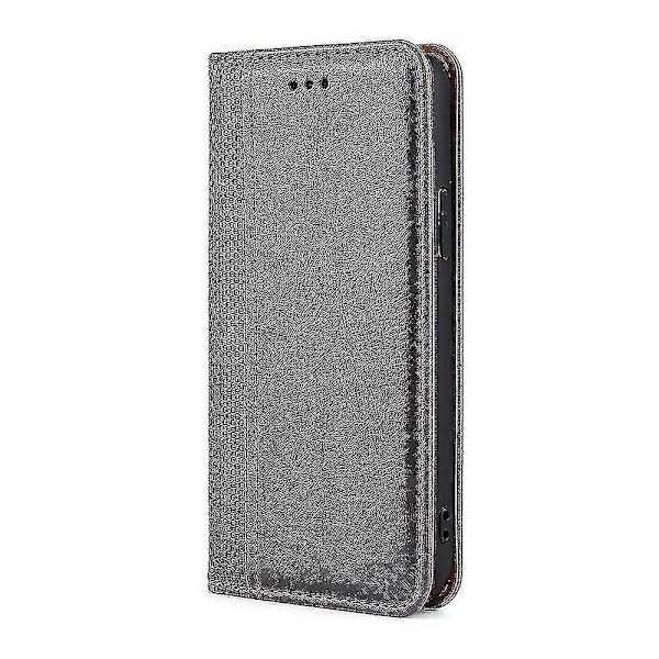 Grid Texture PU-deksel for OnePlus 11 Grey