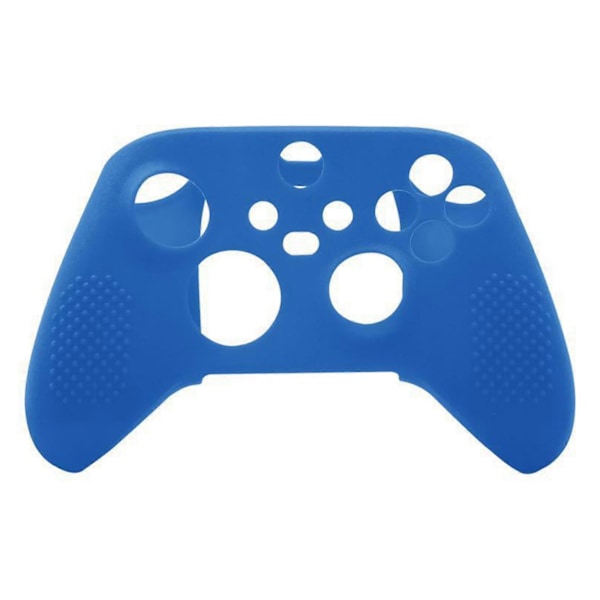 Silikone Beskyttelsesetuier til Gamepad til One X Blå Spilcontroller Hudbeskyttelsescovers Spiltilbehør