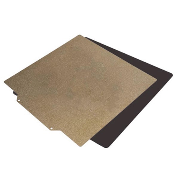 Dobbeltsidig PEI pulverlakkert fjærstålplate med magnetisk base, for 3D-skriver varmebed (310X310X2mm)