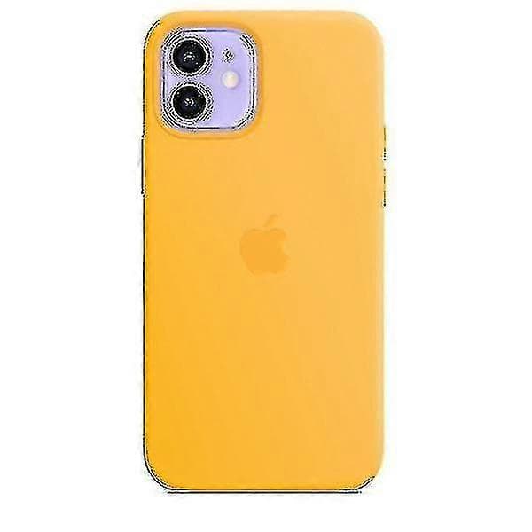 Silikoneetui med Magsafe til iPhone 12 12 Pro Sunflower