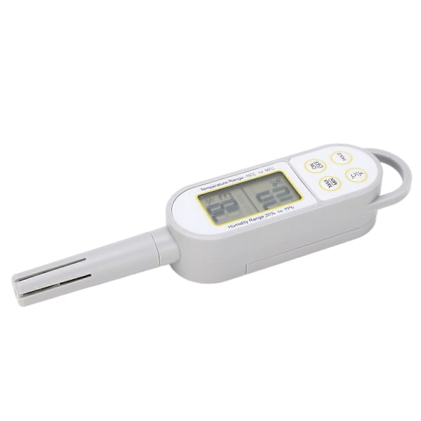 Digital inomhustermometer och hygrometer med batteri