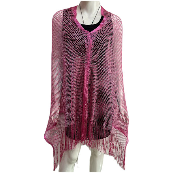 Sommar ihålig tofs sjal ny pullover rayon ytter sjal dam kappa sjal grossist rose Red 80-100cm
