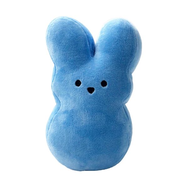 Peeps Söt Tecknad Plysch Kanin Figurin Ornament Påsk Födelsedag Alla Hjärtans Dag Present Flicka blue 7.87In