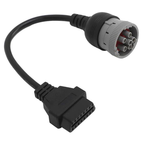 6-benet til 16-benet OBD1 til OBD2 Diagnostisk Kabel Diagnostisk Scanner Konverter til J1708 Tung Lastbil