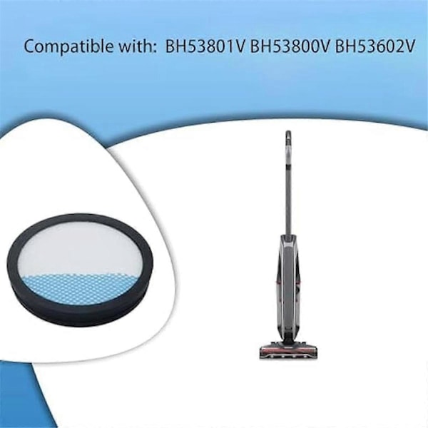 4-pakning erstatningsfiltre for ONEPWR Pet Elite BH53800V BH53801V støvsuger, modellnr. AH44000