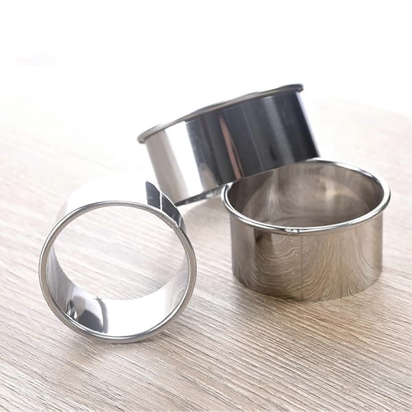 1 sæt dumpling maker holdbar let afformning rustfrit stål DIY håndlavet dumpling dej maker køkkenredskaber