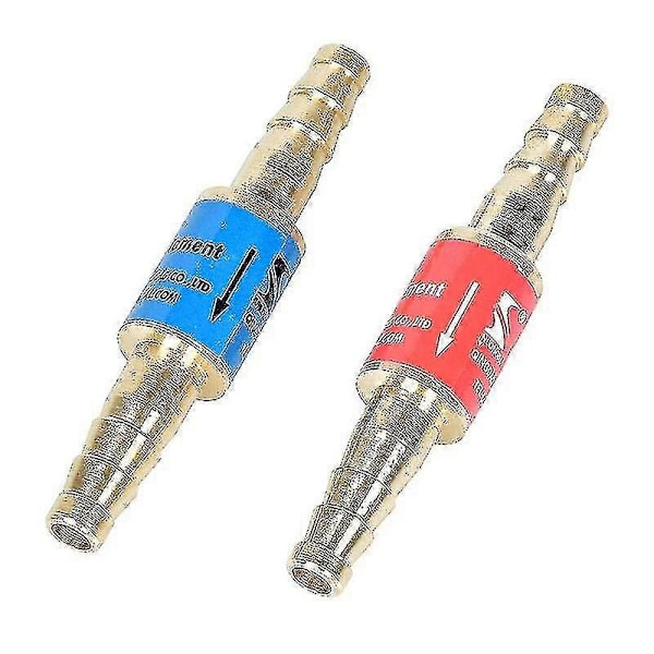 Tilbakeslagsventil, / Brensel Sikkerhetsventil Flamme Ber 10mm Interface Blue