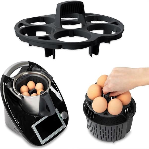 For TM5 TM6 TM31 Eggeholder Damp Egg Rack Multifunksjonell Eggestativ Kjøkkenredskaper