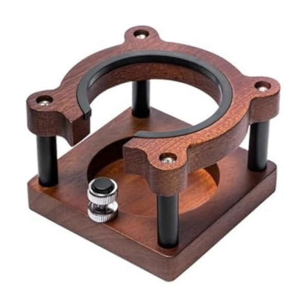 Kaffe Tamper Holder, Træ Kaffe Tamper Station Espresso Tamping Station Portafilter Holder til Espressomaskine