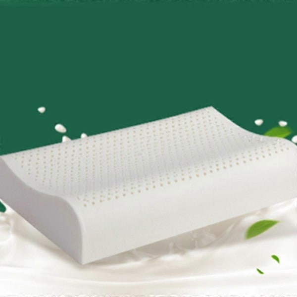 Naturlig Grön Latex Elastisk Luftgenomsläpplighet, Fukt- och Luftfuktighetsskydd för Cervikal Rygg Partikel Minneskudde