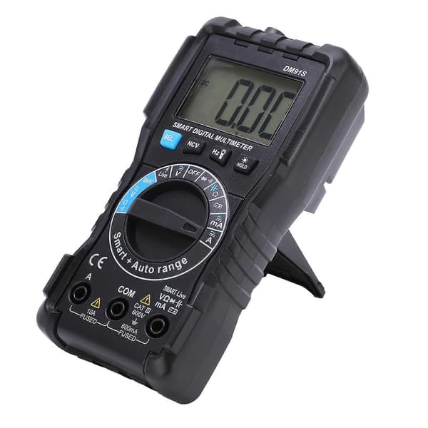 DM91S Manuell Auto Range Digitalt Multimeter Multifunksjonelt Høy Nøyaktighet Mini Multimeter 600V/10A