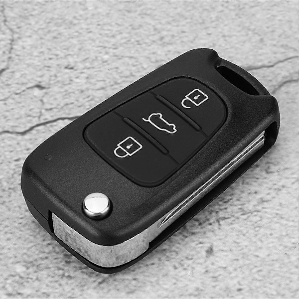 3-knapps bilfjärrkontroll Flip Nyckel Fodral Skyddsskal Passar HYUNDAI i20 i30