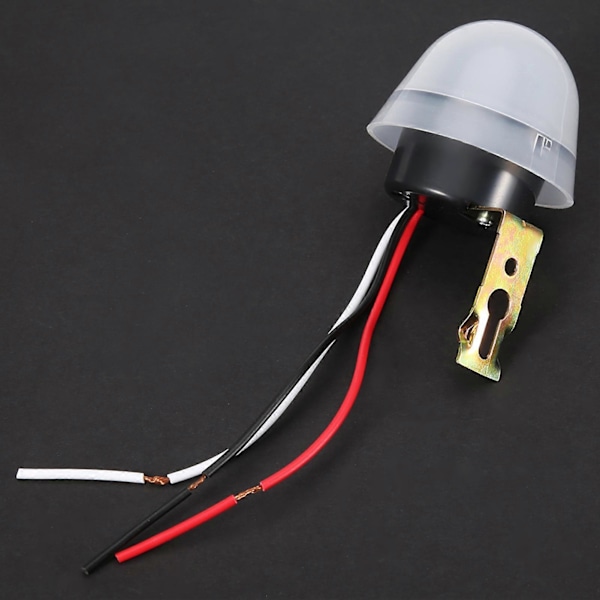 Automatisk Auto On Off Fotocelle Gadebelysningskontakt DC AC 10A Sensor Switch (12V)