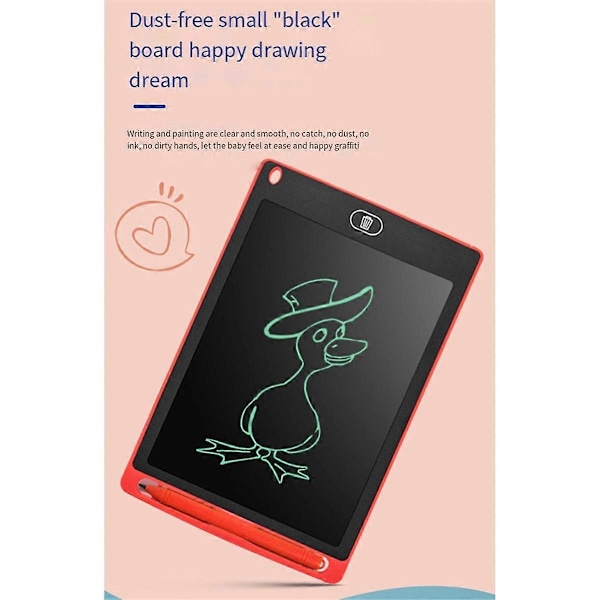 12 tuuman LCD-kirjoitustaulu Piirustustaulu Värikäs Graffititaulu Lapsille Opiskelijoille Lelut Joulu Syntymäpäivälahja Musta