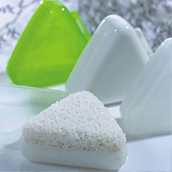 Triangel Sushi DIY Nori Risboll Låda Pressform Onigiri Maker Köksredskap