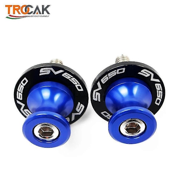 For Suzuki Sv650 / S Sv 650 S 1999-2023 Motorsykkel Svingarmsspoler Slider Svingarm Stativ Skruer 2003 2004 2005 2006 2007 2008 Gold