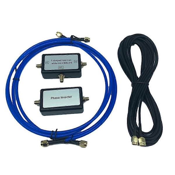 Portabel Passiv Magnetisk Loop-antenn för HF och VHF Kortvågsantenn SDR-mottagare