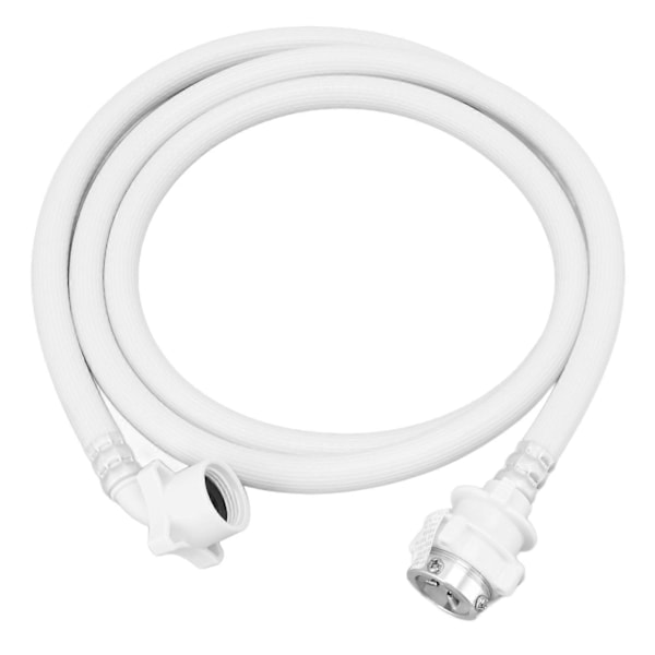 Vaskemaskine Vandindløbsslange Brudsikker PVC Vandslange med Metalforbindelse til Haier Automatisk Vaskemaskine 2m / 6.6ft
