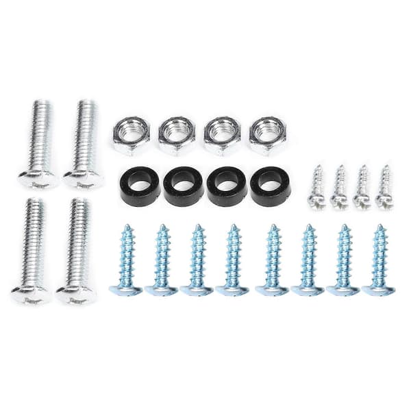 4 stk. Universal Frontkofanger Splitter Læbe Nedre Hagespreder Spoiler Deflektor Body Kit