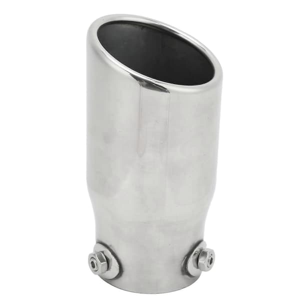 Eksosrør Rustfritt Stål Halerør Innløp 63mm Utløp 76mm Lengde 150mm Universal for Bil