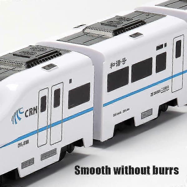 Elektrisk Universel Simulation Højhastigheds Jernbane Harmony Tog Model Børnelegetøj three carriages