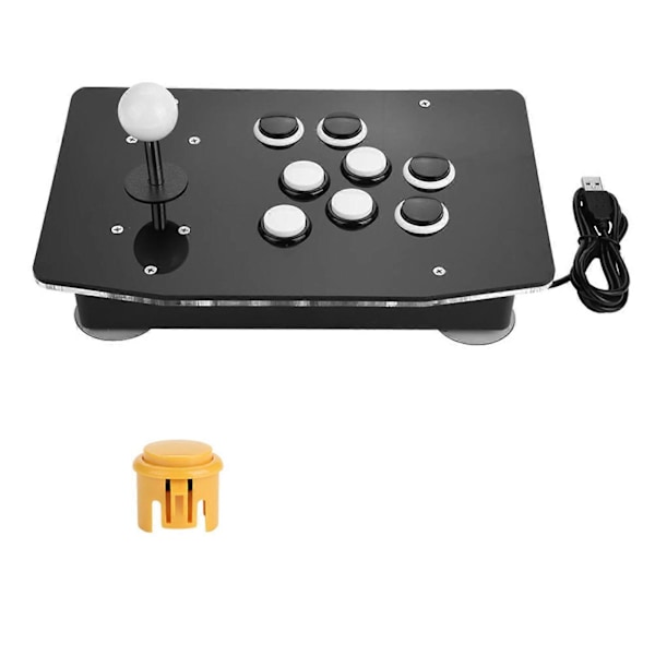 Nul Forsinkelse Joystick USB Interface Spil Metal Håndtag Arkade Spilcontroller til Computer