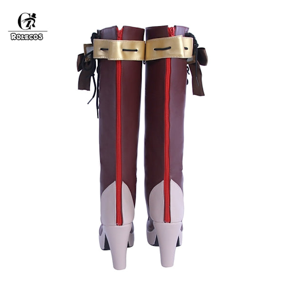 Violet Evergarden Cosplay Stövlar Anpassad Storlek Anime Cosplay Skor Violet Evergarden 36