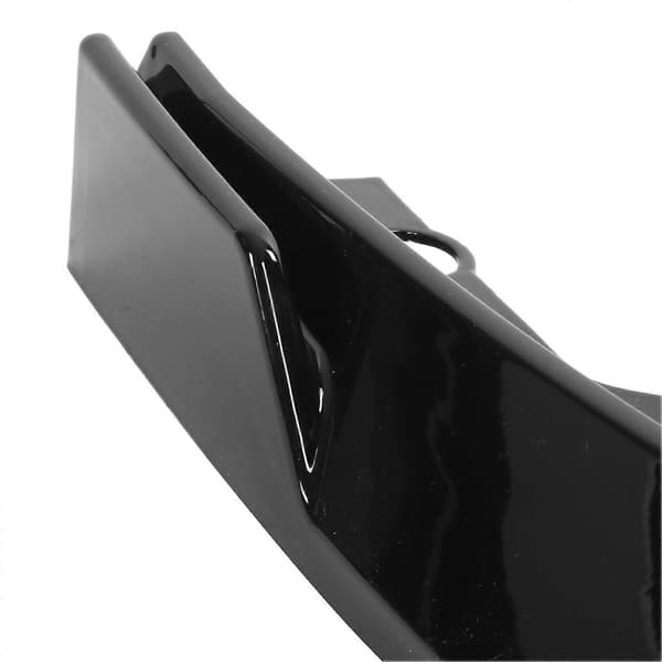 3 stk Frontfangerleppe Splitter Spoiler V Stil Blank Svart Erstatning for 5-serie G30 2020+
