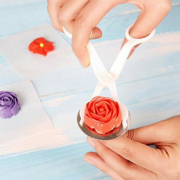 Tårtblomspiklyftare i rostfritt stål 13,4*5,5 cm