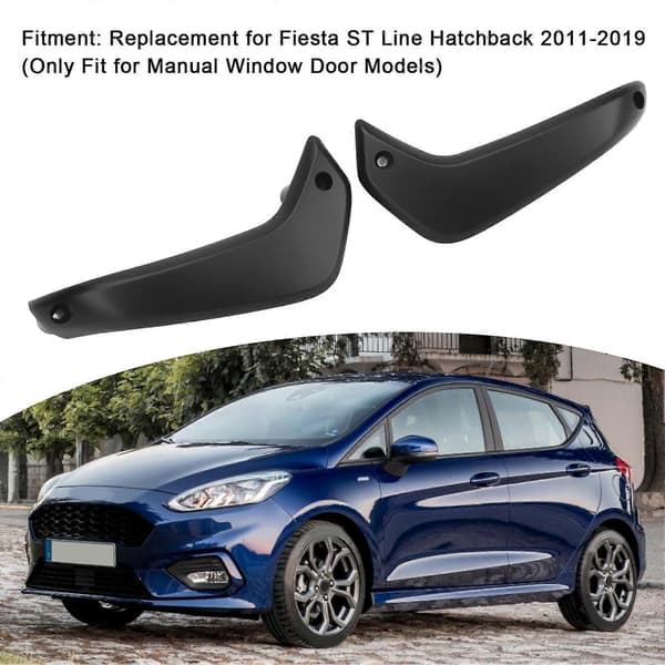 1 Par Innvendig Dørhåndtak D2BB A23943 CA35B8 Venstre Høyre Erstatning for Fiesta ST Line Hatchback 2011 til 2019