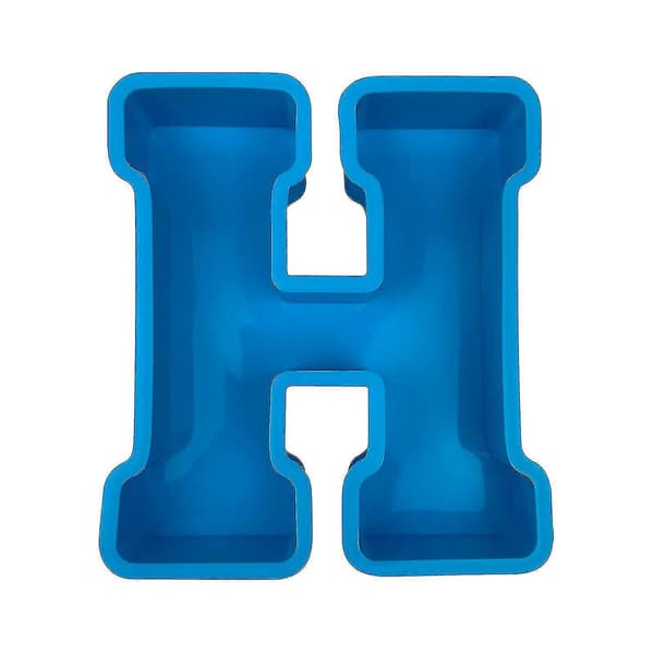 Alfabet Kakeform Bakeform Engelsk Bokstav Silikonform 3d Alfabet Bokstav H