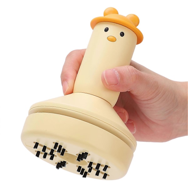 Bordstøvsuger USB Opladning Mini Håndholdt Bærbar Bordstøv Konfetti Fejemaskine Gul