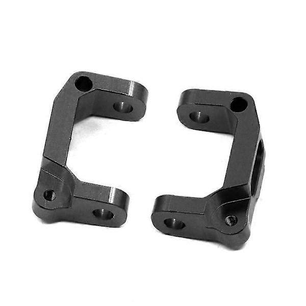 2 st Metall Främre C-Navbärare Caster Block C-Säte för 1/10 RC Crawler Bil CC01 CC-01 Uppgraderingsdelar Tillbehör,1