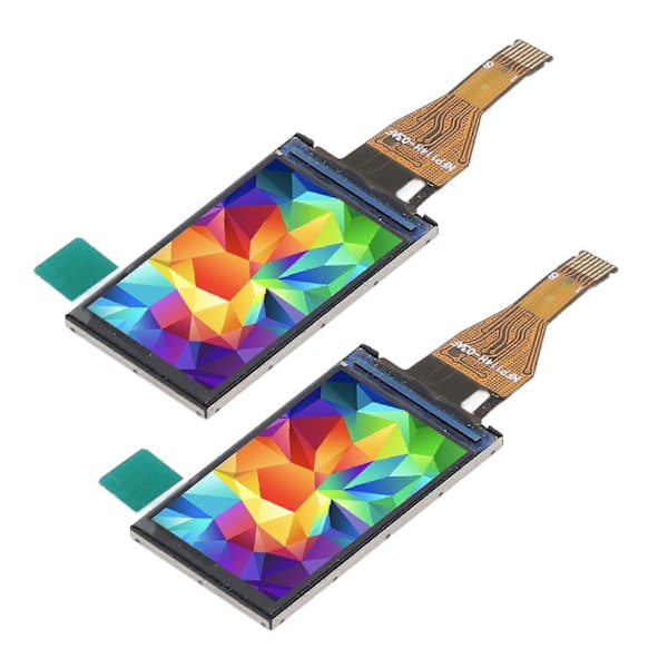 2 st IPS Displaymodul 135x240 Upplösning SPI-gränssnitt ST7789V Drivrutin i linjetyp 1,14 tum