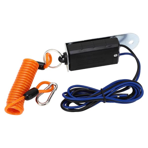 6 fot tilhenger sikkerhetsbryter 304 rustfritt stål PVC ABS sikkerhetskabel bryter strikket