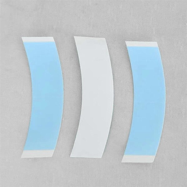 108 stk./parti Fikserte parykker, dobbeltsidig tape C+CC+rett stripe, selvklebende hårforlengelsesstriper, vanntett for toupeer/blonde parykker
