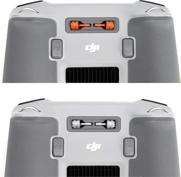 Mini 4 Pro/Mini 3 Pro/Mini 3 Spakar för DJI RC/RC 2, Flygplansaluminiumlegering Kontrollspak/Rocker Ersättningsdelar för DJI Mini 4 Pro/Mini