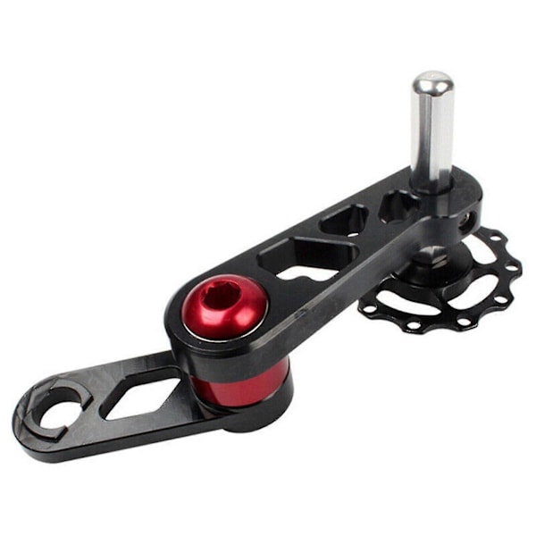 Cykel MTB Kedjespännare Cykelkedjefäste Enkelhastighetstillbehör fq Red