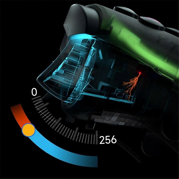 Rainbow2 Gaming Controller BT Trådlös Anslutning Gamepad för PC//ANDROID/IOS Mobiltelefon