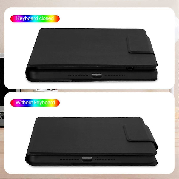 Bluetooth-tangentbord för 10,9-tums magnetisk separation Sekunder Tangentbord Pro10 Horisontell Vertikal Skärm Tangentbord, B