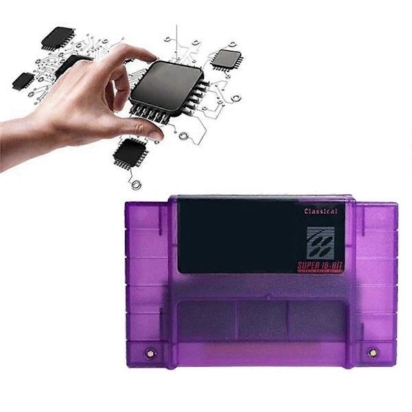 SNES:lle 110 in 1 -peli Super 110-in-1 -pelikortti SNES-konsolille Perheen hauskaa lasten lahja