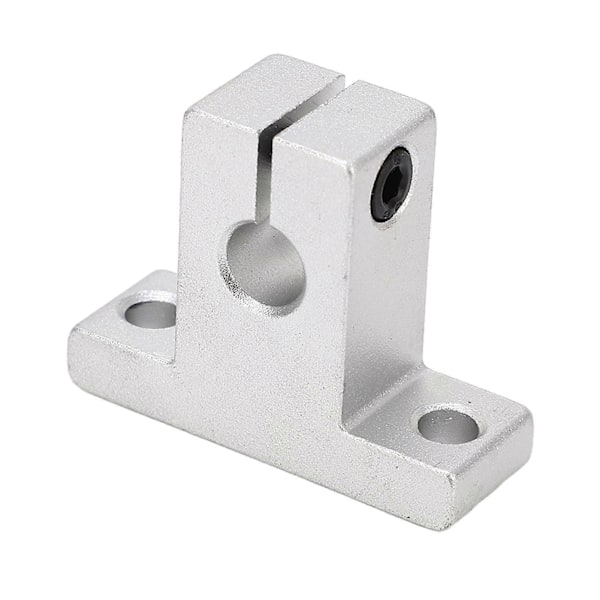 10 st Linjär Skaftstöd Motion Rod Guide Rail Ändstöd Aluminiumlegering för 3D-skrivare