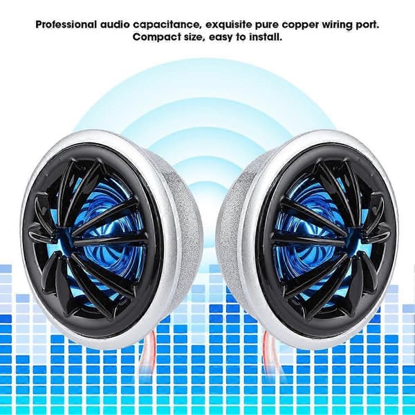 130W 12V Diskant Kit Stereo Musik Hög Känslighet Högtalare för Bil Ljudsystem