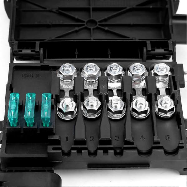Bilbatteri Sikringsboks Holder Terminal til Bora MK4 99?04 1J0937550A