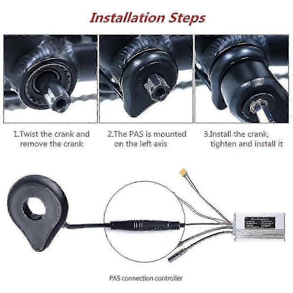 Cykel Pedalassistsensor, Elektrisk Cykel Pedal Cykel Pedal Sensor Pedal AssistP2021122485 A