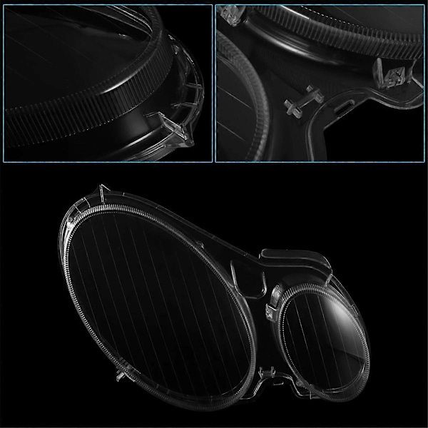 Vänster Främre Strålkastarglas Strålkastarskydd för E CLASS W211 E240 E200 02-08 Strålkastarglas 2118202961