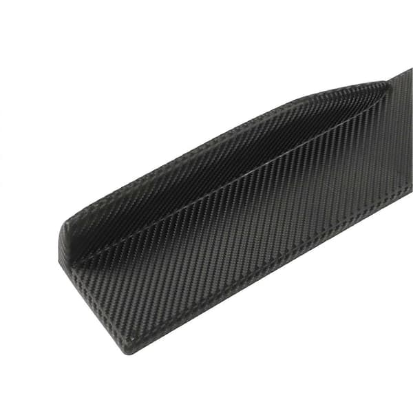 2 st Sidokjolar Winglet Kolfiberstil Universal Bil Sida Läpp Winglets Förlängningsspoiler