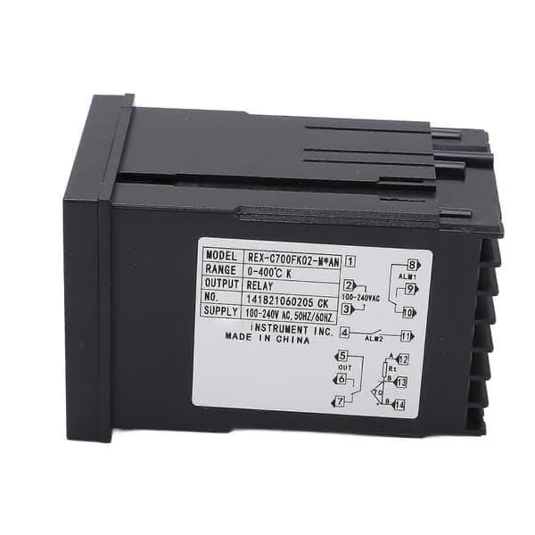 REXC700FK02M*AN Temperaturregulator Digital Display Intelligent Høj Nøjagtighed Termometer 100V240V