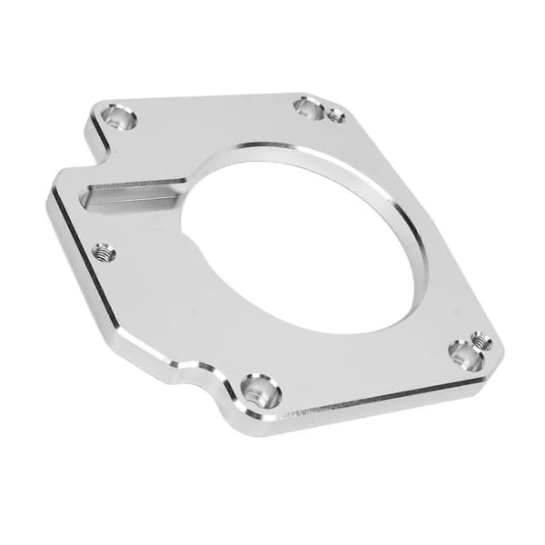LS Drive By Wire Gasspjeldadapter 4 Bolt til 3 Bolt TB DBW 551567 for LS2 LS3 Innsugsmanifold